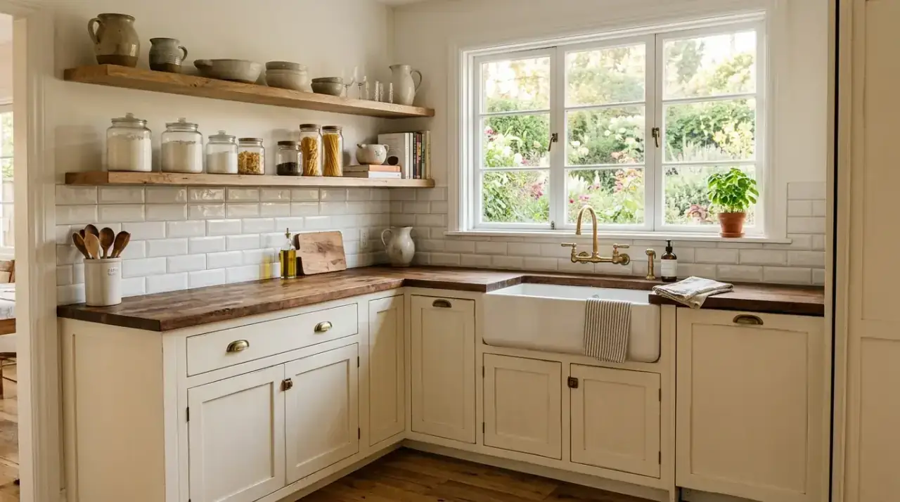 White slab backsplash. Continuous stone surface giving the kitchen a refined classic finish.