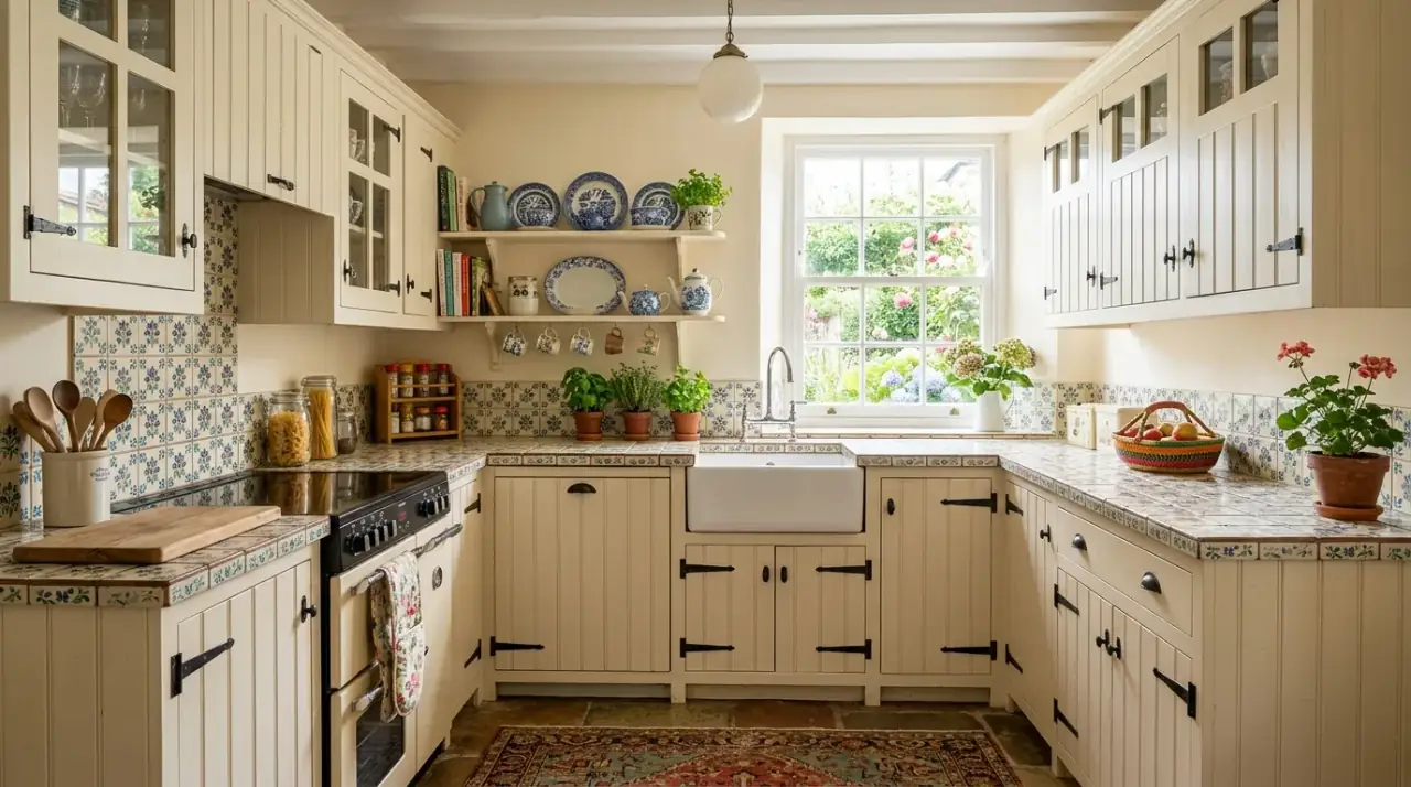 Honed stone countertop. Soft low-sheen stone countertop with understated natural elegance.