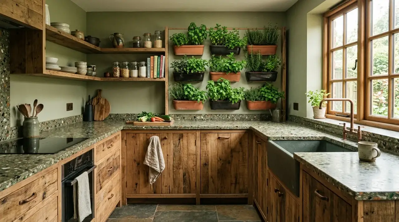 Hidden storage kitchen trend. 2025 kitchen remodel trend with concealed storage and cleaner sightlines.
