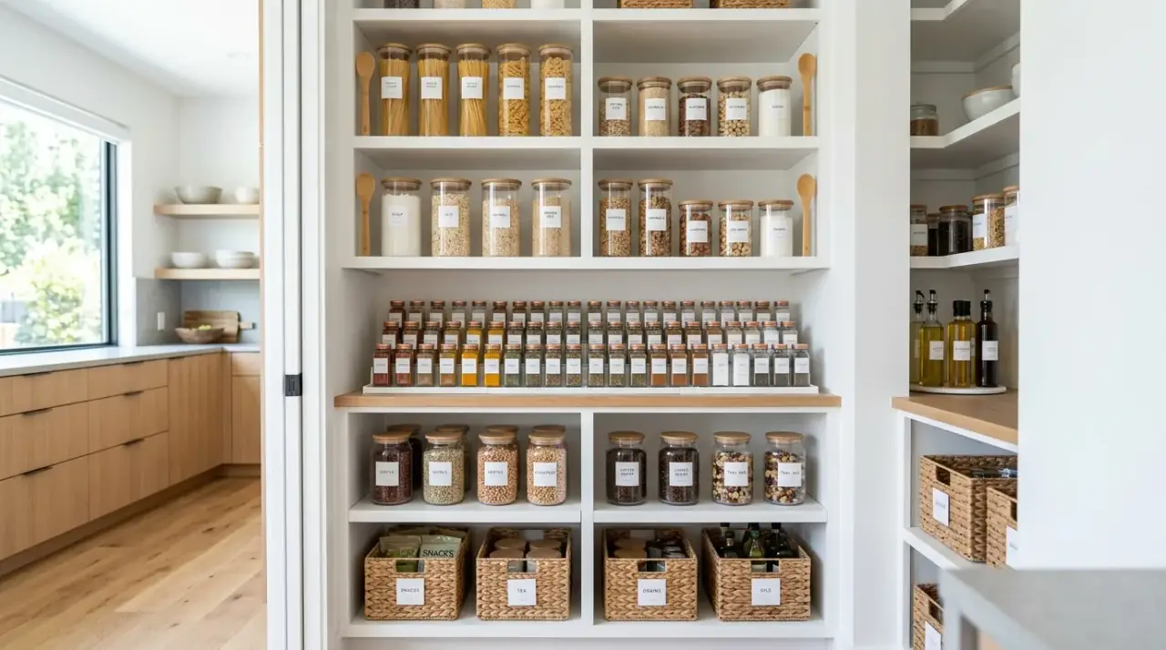 Genius kitchen organization hacks creating a tidy efficient and easy to use space.