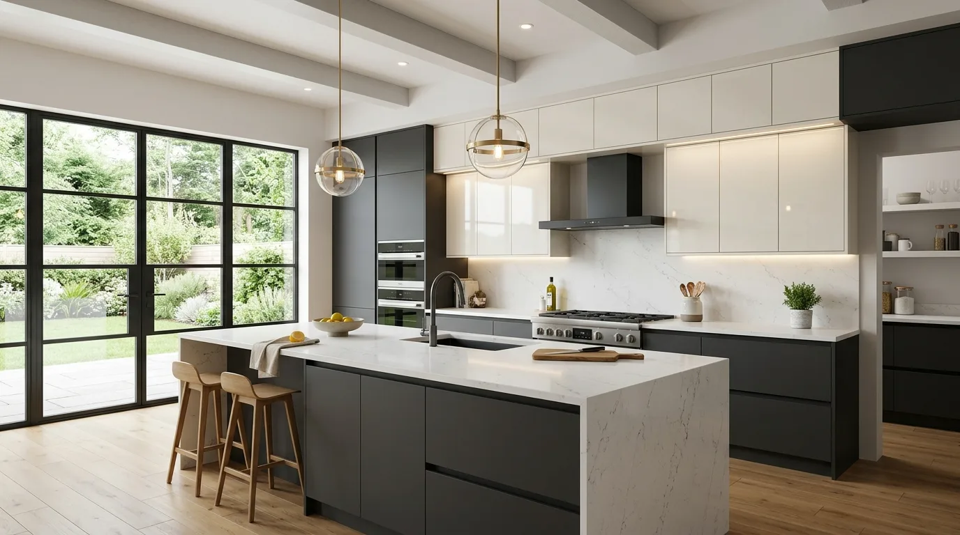Choosing between matte and glossy kitchen finishes. Helpful finish guide for practical and stylish kitchen decisions.