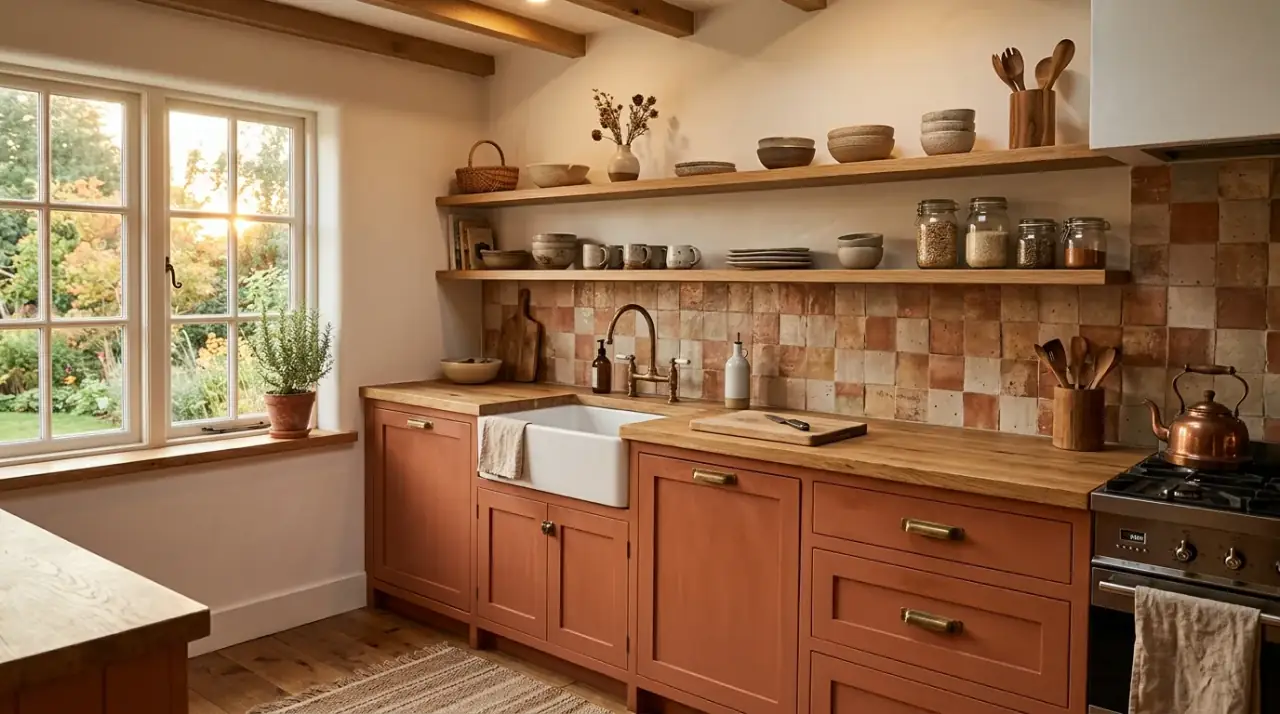 Fresh kitchen cabinet color update. Stylish cabinet paint refresh designed to feel current and lasting at once.