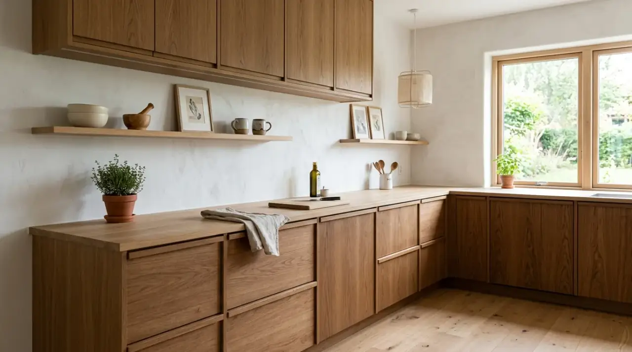 Brown cabinet backsplash overview. Kitchen backsplash pairing ideas designed to complement and elevate brown cabinetry.