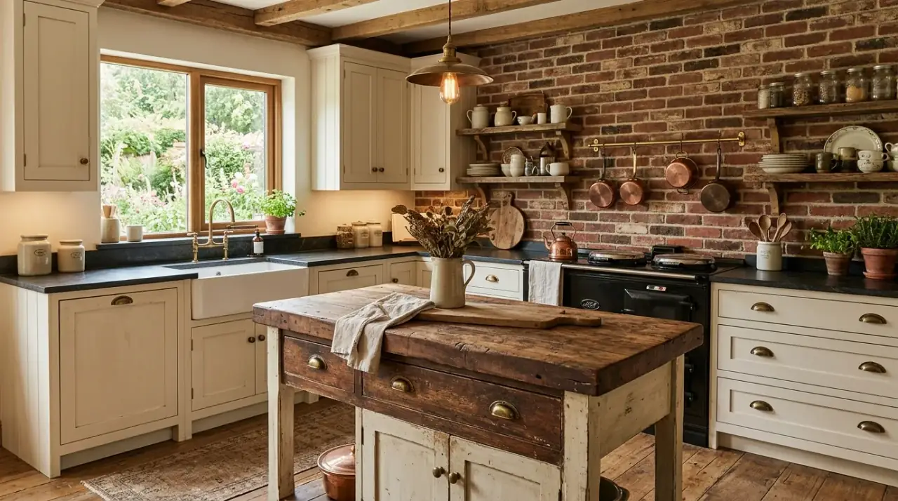 Farmhouse sink modern kitchen. Apron-front sink blending rustic familiarity with cleaner modern styling.